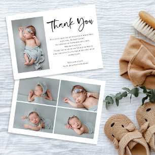 Anuncio 5 Fotos Niña Bebé o Boy Script Gracias