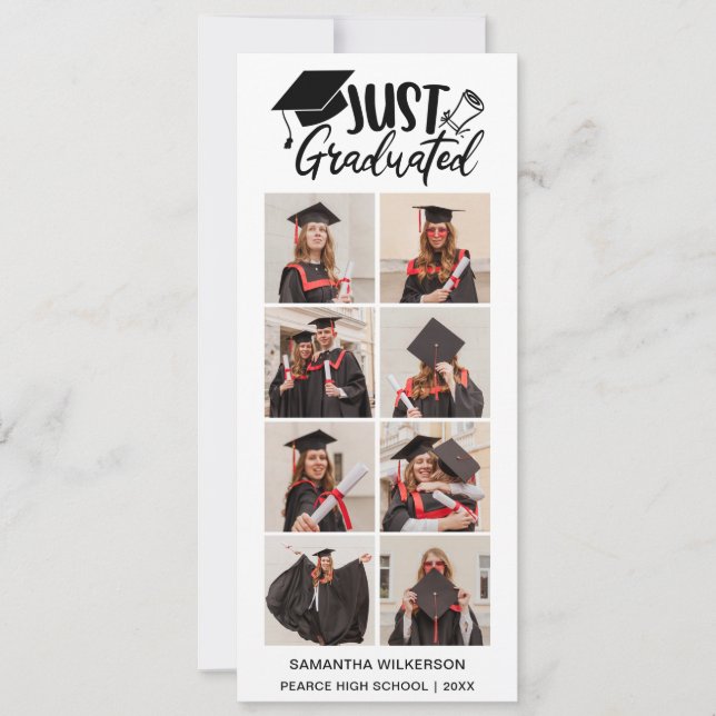 Anuncio 8 Collages de fotos De Clase Recién Graduada De 20 (Anverso)