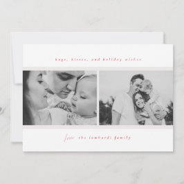 Anuncio Abrazos, besos, deseos de vacaciones rojos