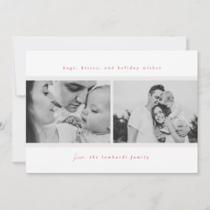 Anuncio Abrazos, besos, deseos de vacaciones rojos