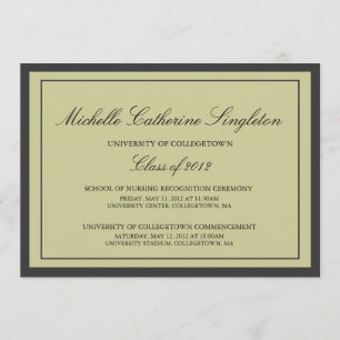 Anuncio Acontecimientos formales tradicionales de la