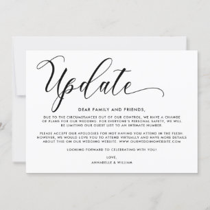 Anuncio Actualización de Boda Boda más Pequeña
