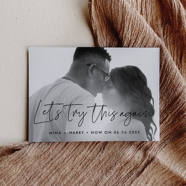 Anuncio Actualización minimalista de la boda: Probemos de  (Subido por el creador)