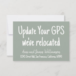 Anuncio Actualizar tu GPS Añadir detalles Hemos reubicado 