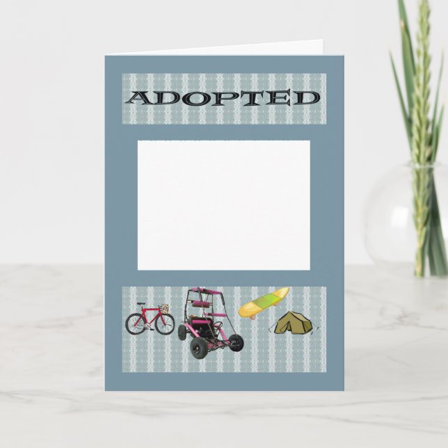 Anuncio Adopción de niño pequeño, añade tu foto (Anverso)
