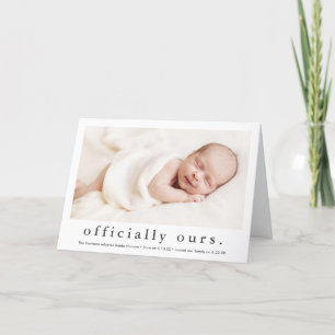 Anuncio Adopción Mínima de Fotos Oficialmente Nuestros