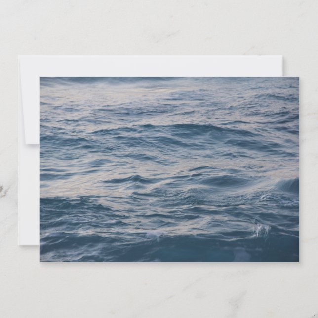 Anuncio Agua de mar primer plano (Anverso)
