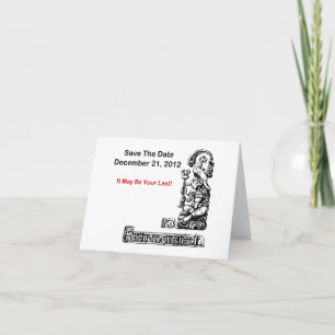 Anuncio Ahorre la fecha, el 21 de diciembre de 2012 - la