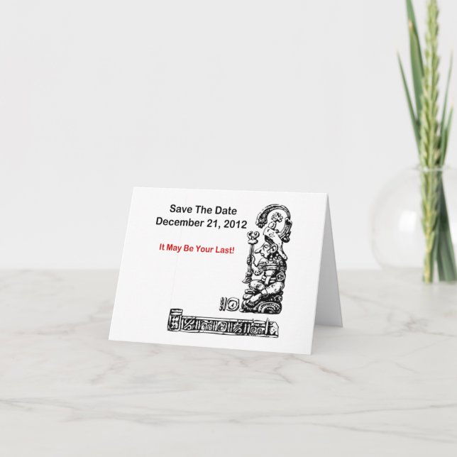 Anuncio Ahorre la fecha, el 21 de diciembre de 2012 - la (Anverso)