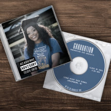 Álbum de Funda de CD de música Cover Blue Graduati