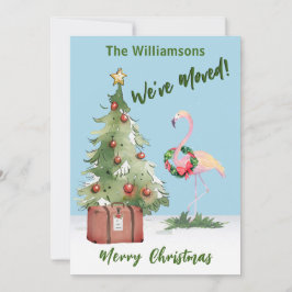 Anuncio Alegre hemos movido el árbol de Navidad Flamingo