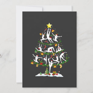 Anuncio Amante del baile de ballet Luces de Navidad de bal