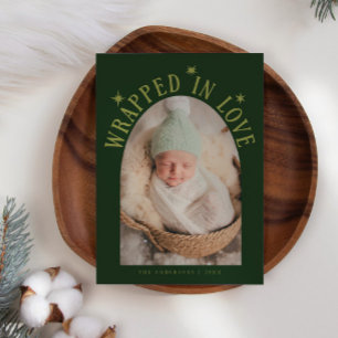 Anuncio Amarrado En Amor Nacimiento De Fotografía Verde