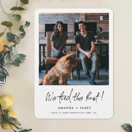 Anuncio ¡Amarramos el nudo! Boda Elopement