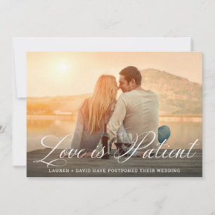 Anuncio Amor es Paciente Romántico Script Foto Boda
