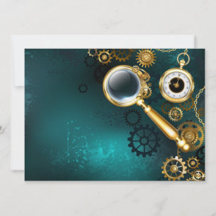 Anuncio Ampliador en estilo Steampunk