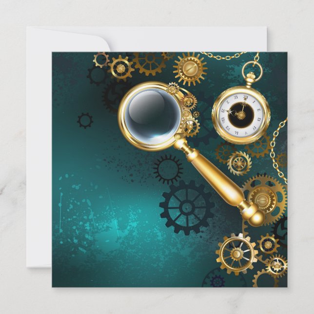 Anuncio Ampliador en estilo Steampunk (Anverso)