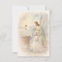 Anuncio Ángel de Primera Comunión Oración de la Eucaristía