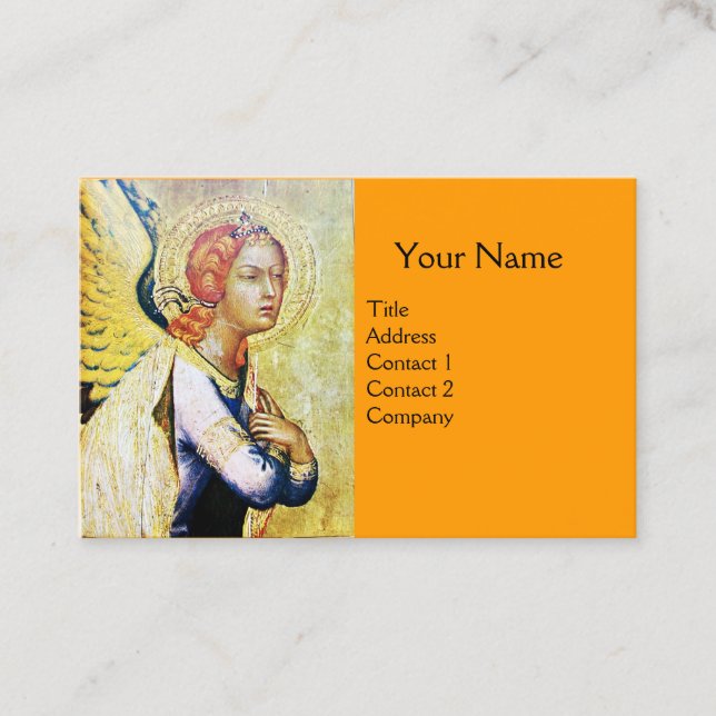ANUNCIO ANGEL, Naranja Oro Amarillo (Anverso)