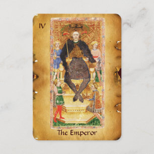 ANUNCIO ANTIGUA RENACIMIENTO TAROTS 4 / EMPEROR