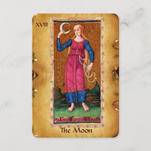 ANUNCIO ANTIGUA RENAISSANCE TAROTS 18 / LA LUNA
