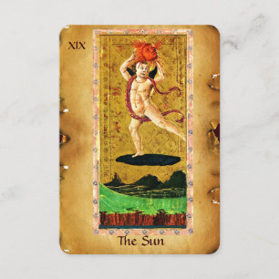 ANUNCIO ANTIGUA RENAISSANCE TAROTS 19 / EL SOL