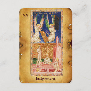 ANUNCIO ANTIGUA RENAISSANCE TAROTS 20 / JUICIO