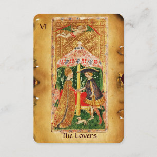 ANUNCIO ANTIGUA RENAISSANCE TAROTS 5 / LOS AMANTES
