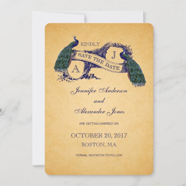 Anuncio Antiguo de Salvaguarda de Fecha Blue Peaco (Anverso)