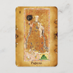 ANUNCIO ANTIGUO RENACIMIENTO TAROTS 2 / PAPESS ( CARIDAD )