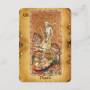 ANUNCIO ANTIQUE RENAISSANCE TAROTS 13 / MUERTE