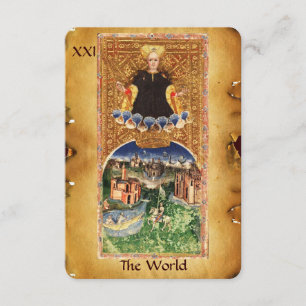 ANUNCIO ANTIQUE RENAISSANCE TAROTS 21/ EL MUNDO
