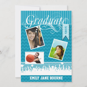 Anuncio Aqua Zig Zag Senior Picture Class of