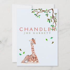 Anuncio Árbol de jirafa de color pastel niño bebé