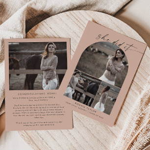 Anuncio Arch Salmon Lo Hizo Collage de fotos De Graduación