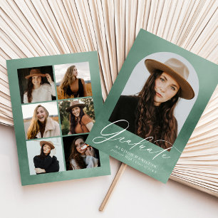 Anuncio Arco de color verde salado 7 Graduación de fotos