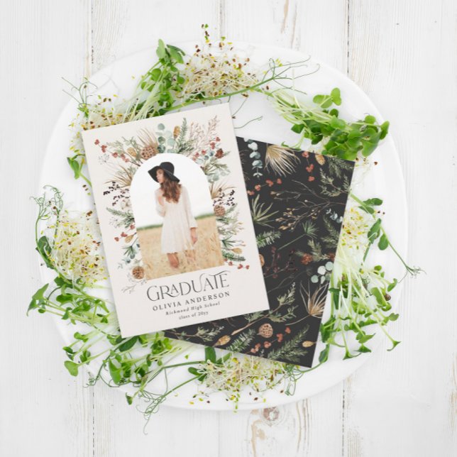 Anuncio Arco graduado 1 foto blanco negro botánico moderno (Subido por el creador)