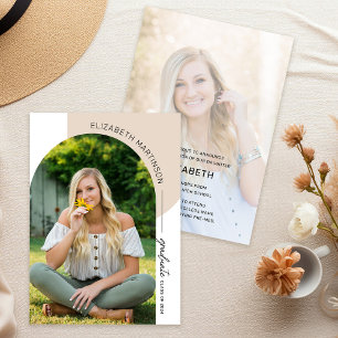 Anuncio Arco Minimal Moderno 2 Foto Graduación