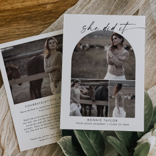 Anuncio Arco Moderno Que Hizo Collage de fotos De Graduaci