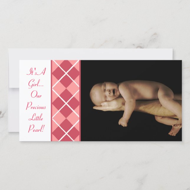 Anuncio Argyle - Es un Chica. Nuestra preciosa perla (Anverso)