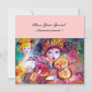 Anuncio ARLEQUÍN Y COLOMBINA /Carnaval veneciano