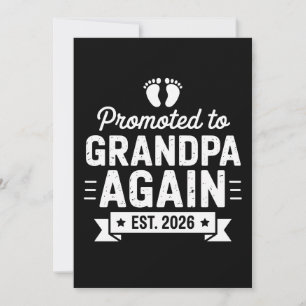 Anuncio Ascendido a Abuelo de Nuevo Est 2026 Pronto Famili