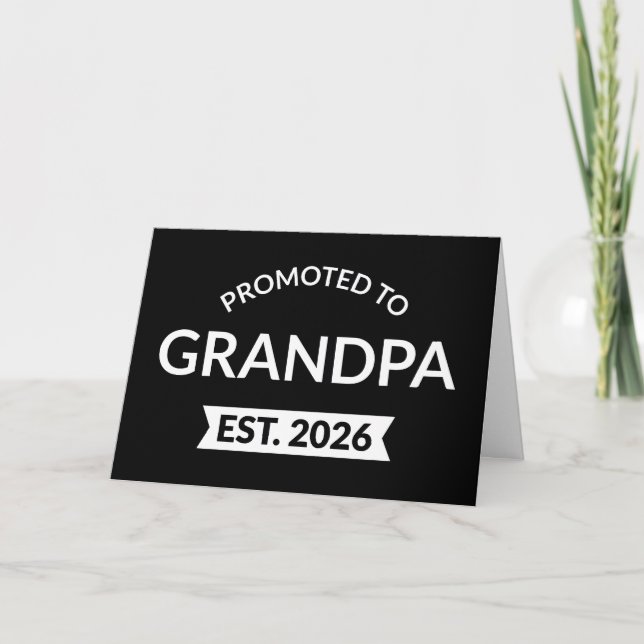 Anuncio Ascendido Al Abuelo Este. II 2026 (Anverso)