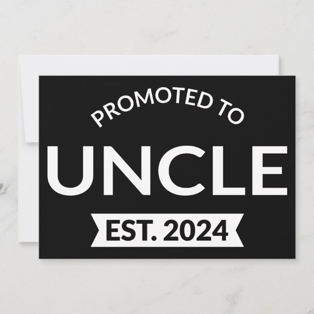 Anuncio Ascendido Al Tío Est. II 2024 (Anverso)