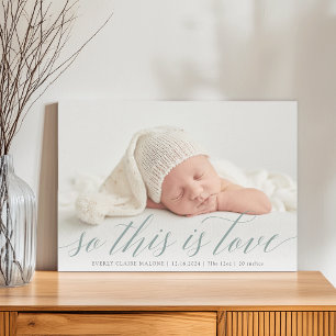 Anuncio Así Que Esto Es El Nacimiento De La Foto De Amor