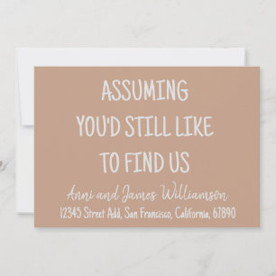 Anuncio Asumiendo que aún te gustaría encontrarnos en un m