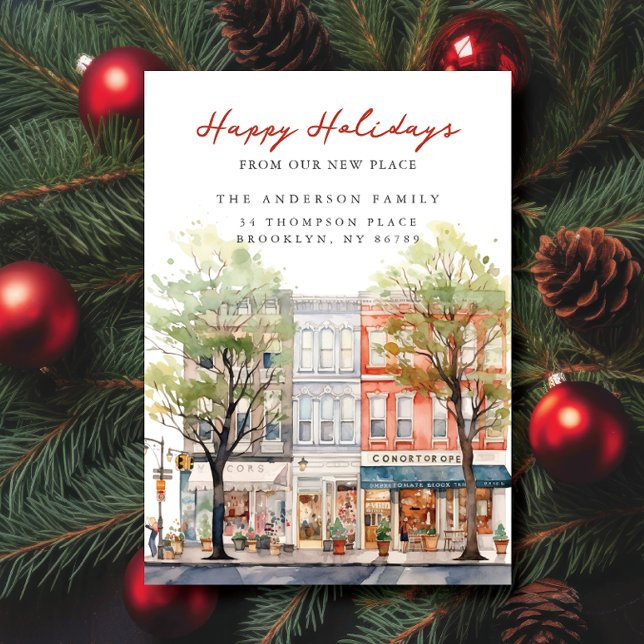 Anuncio Atractivo Navideño de la Ciudad Nueva Dirección (Subido por el creador)