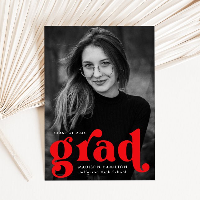 Anuncio Audacia de tipografía en negrita: Graduación de fo (Subido por el creador)