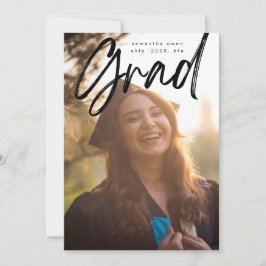 Anuncio Audaz Black Brush Grad Moderno Photo University An