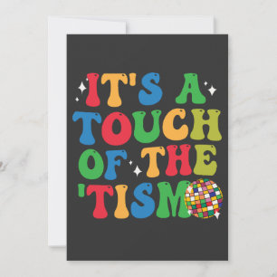 Anuncio Autismo gracioso es un toque del regalo "Tism Groo